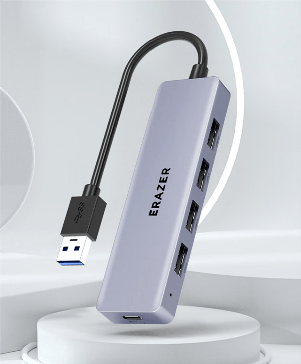 联想USB 3.0扩展坞仅29元：4个USB接口 撑持Type-C供电