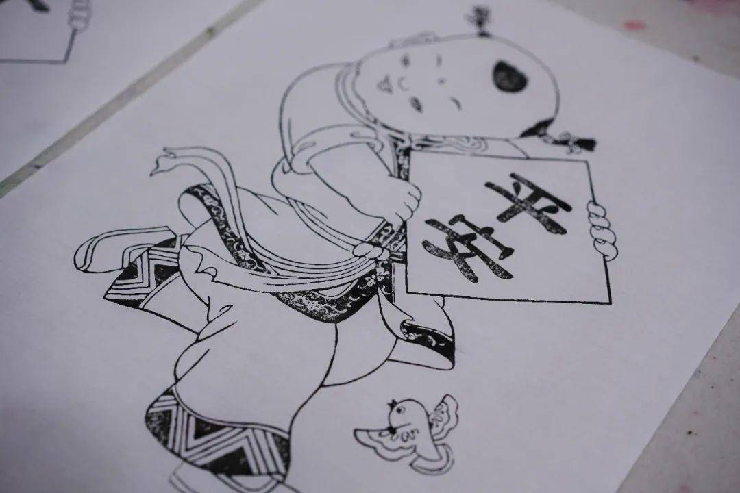 笔,品味乡土中国,感受民间艺术魅力,有机会你也来四川德阳的绵竹年画