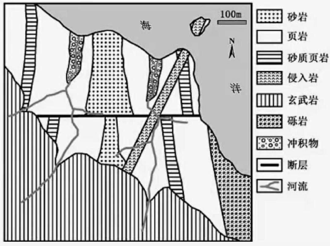 【自然地理】超纲的褶皱判断方法,此考题有新意,但是太难了,你能做对