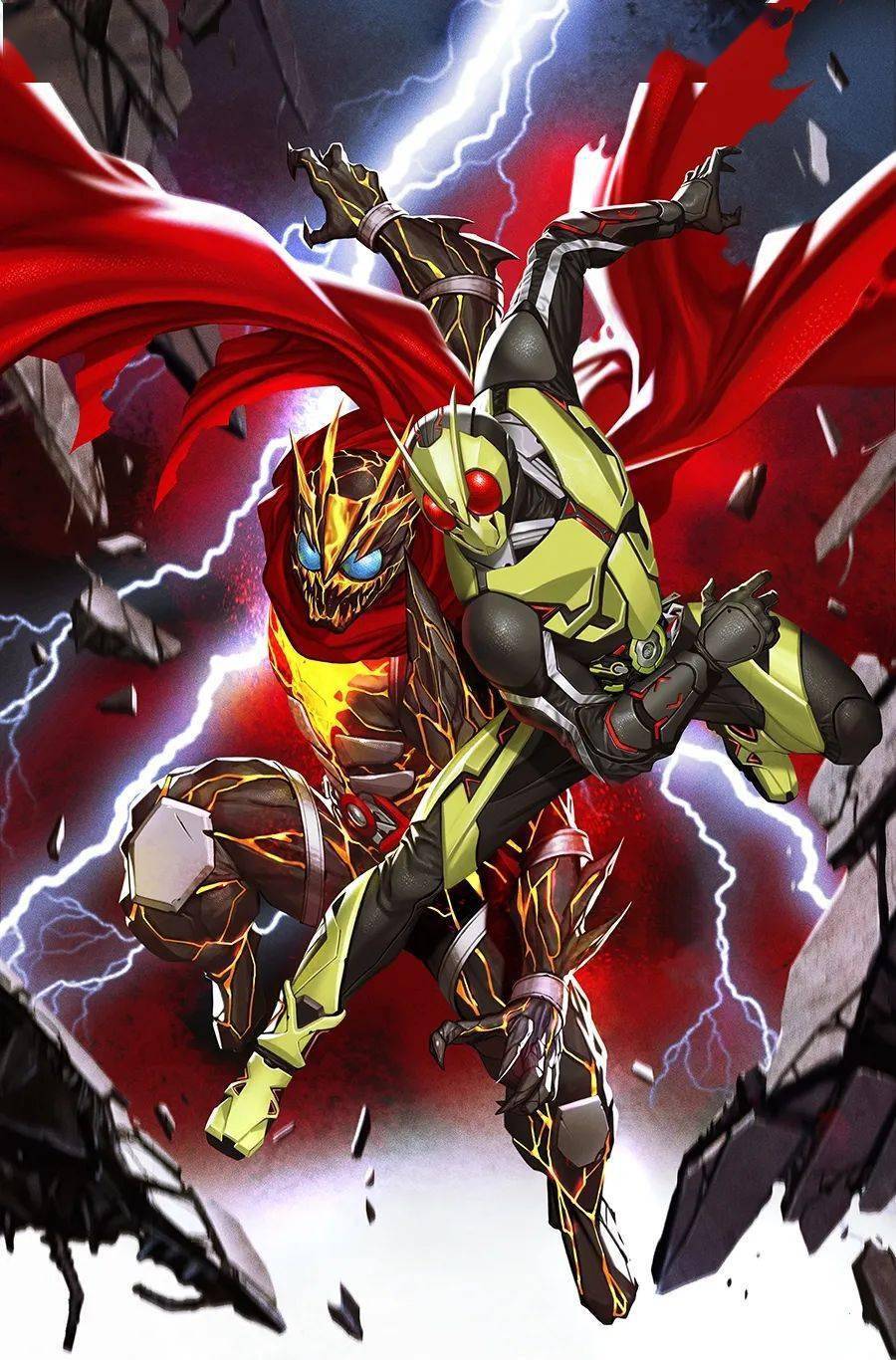 假面骑士壁纸 |零一,冲刺猎豹,丧尸玩家