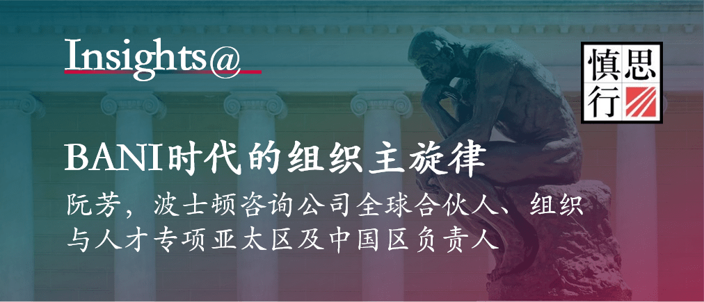 Insights@BCG全球合伙人阮芳谈BANI时代的组织主旋律_企业_中国_战略