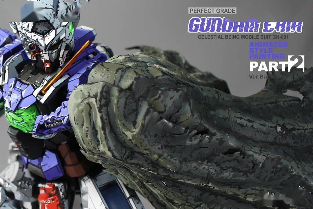 二次元战损,pg能天使修复型,披风到位!