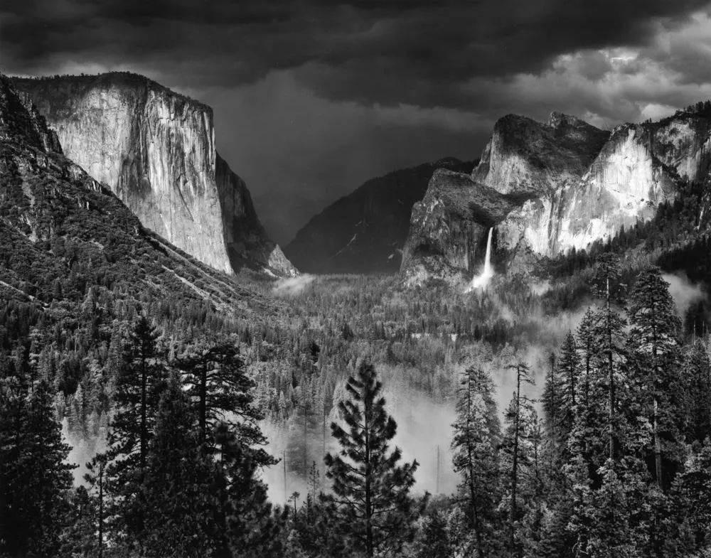 重温经典 | 安塞尔-亚当斯黑白风光摄影_作品_侵权_问题