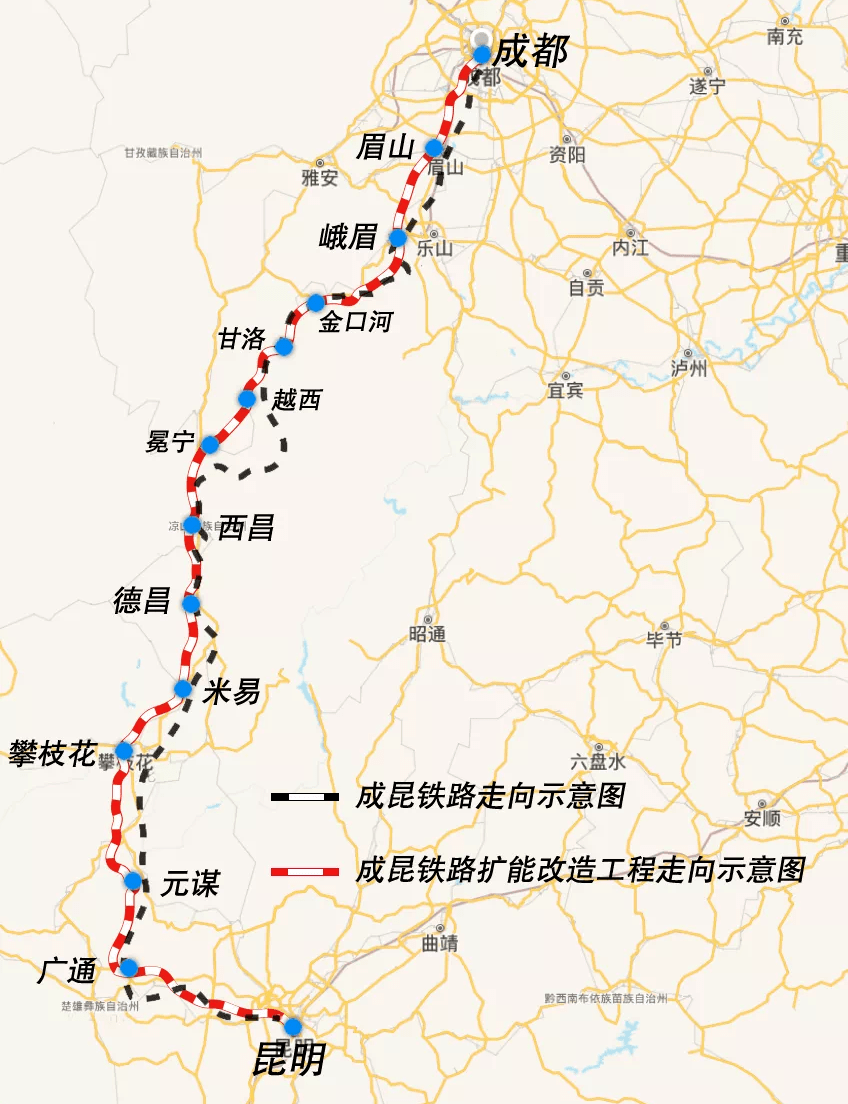 成都5小时抵拢攀枝花_南站_动车组_列车