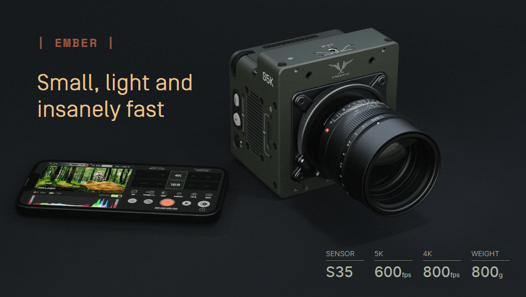 Freefly 推出高速摄影机 EMBER，采用 2100 万像素 S35 CMOS_ProRes_Ember_支持