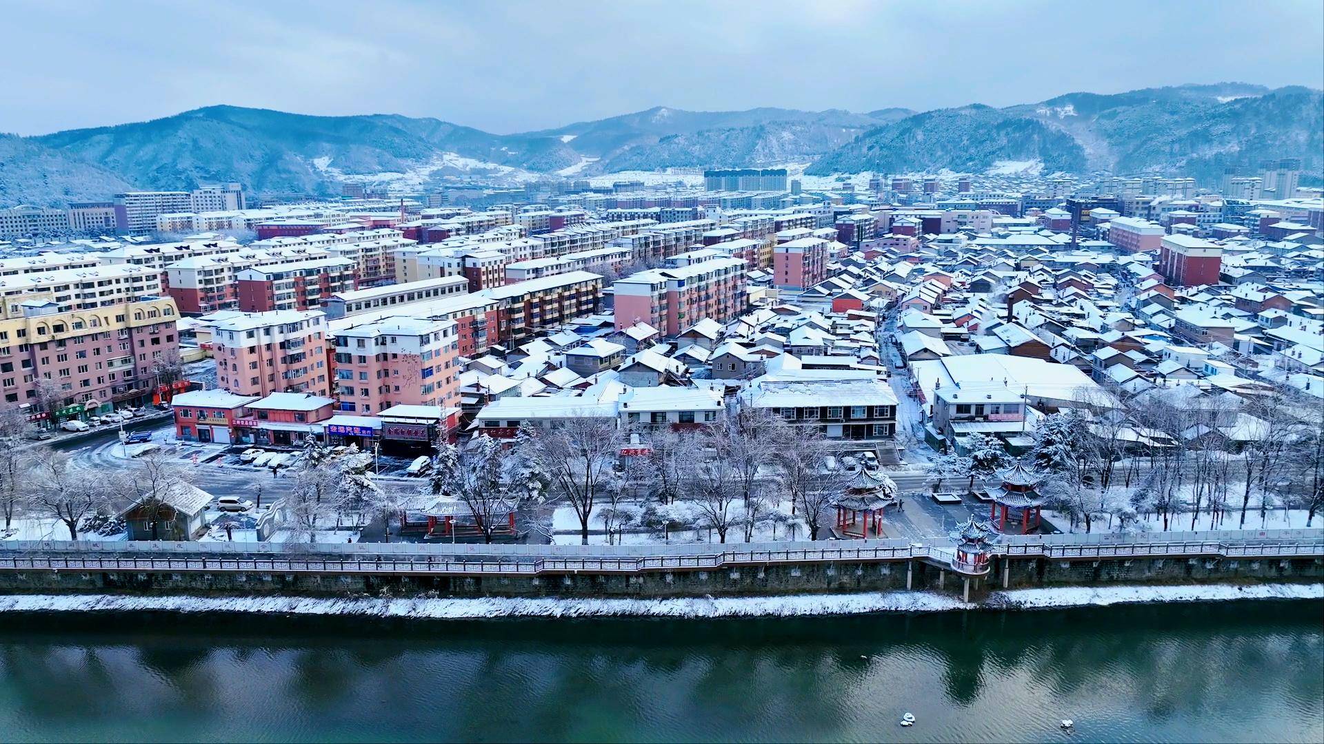 千城胜景|长白天下雪·抚松_抚松县_来源_飞雪