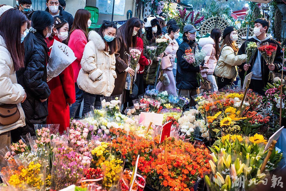 武汉循礼门鲜花市场图片