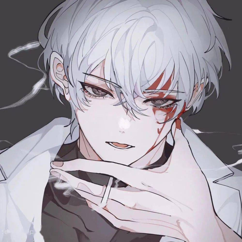 精致男头 动漫男头:纵有疾风起,人生不言弃_壁纸_头像_end