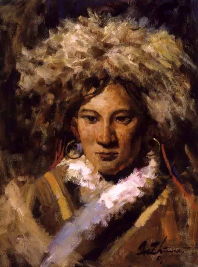 涂志伟的油画有一种神奇的光,很通透,非常美!_感觉_色彩_时候