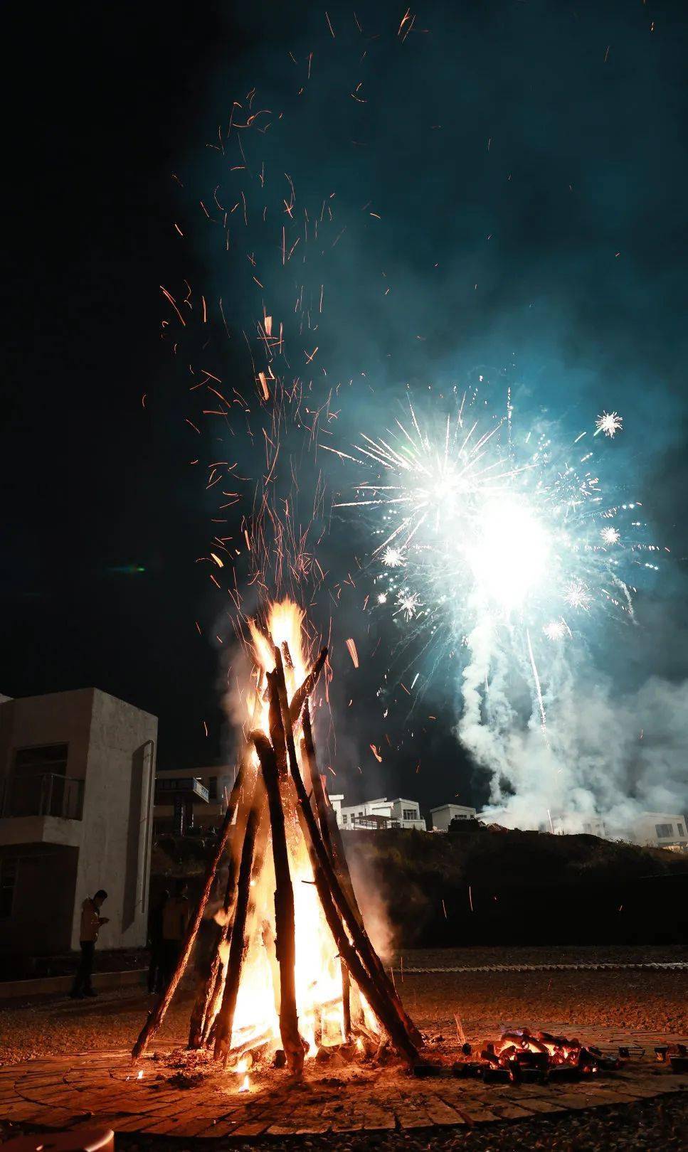 文山最有氛围的「雪景烟花」露营地!一定要去!_市民_冬日_时光