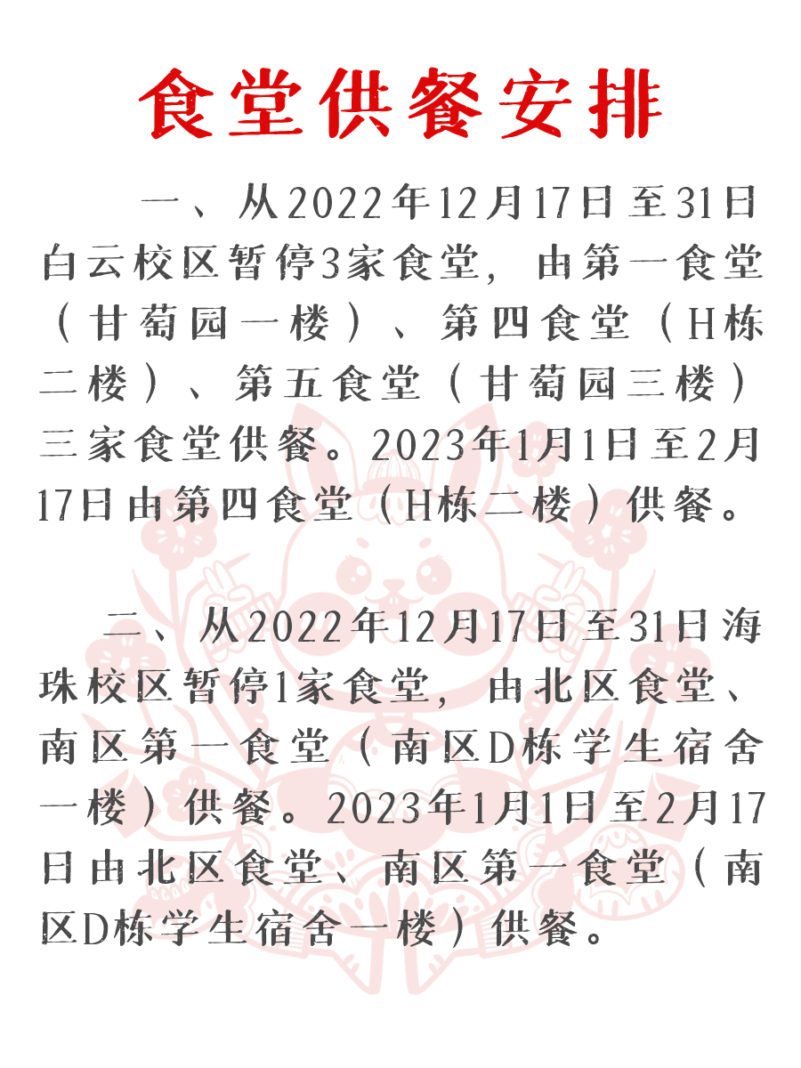 仲恺农业工程学院寒假图片