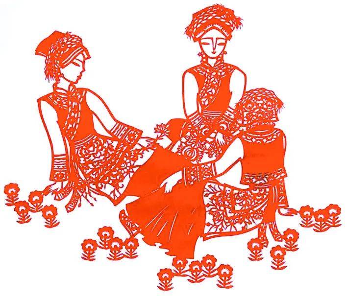 巧手剪羌风 蕙心绣羌韵——余德书的"艺术人生"_剪纸_羌族_作品