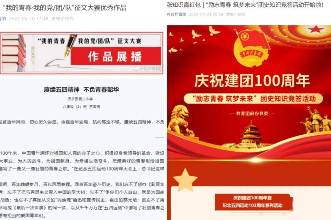 向青年报告 请青年评议——2022年榆林市县市区团委工作展播:神木市