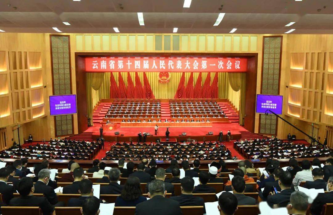 省十四届人大一次会议在昆开幕 西双版纳州代表团20名代表参会履职