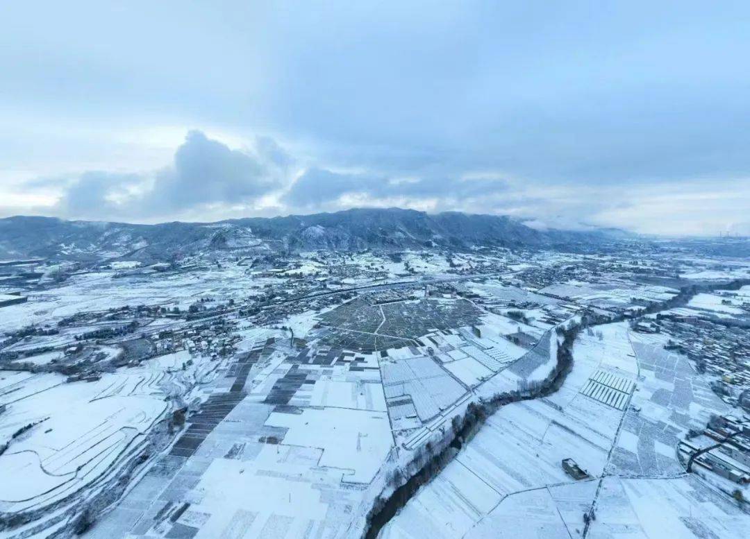 宣威下雪图片