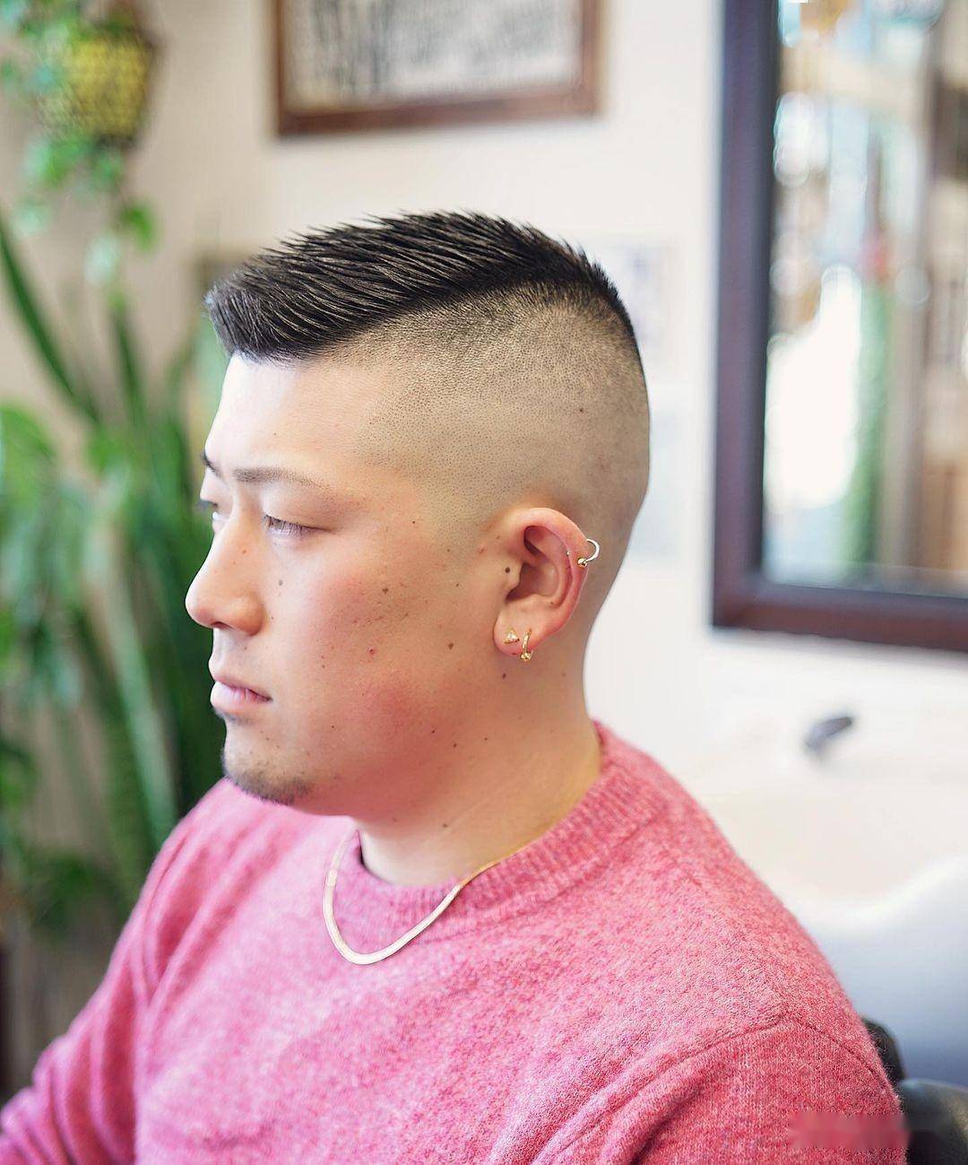 2023新款男士发型,百变时尚很有型,剪完真帅气_造型_头顶_头发