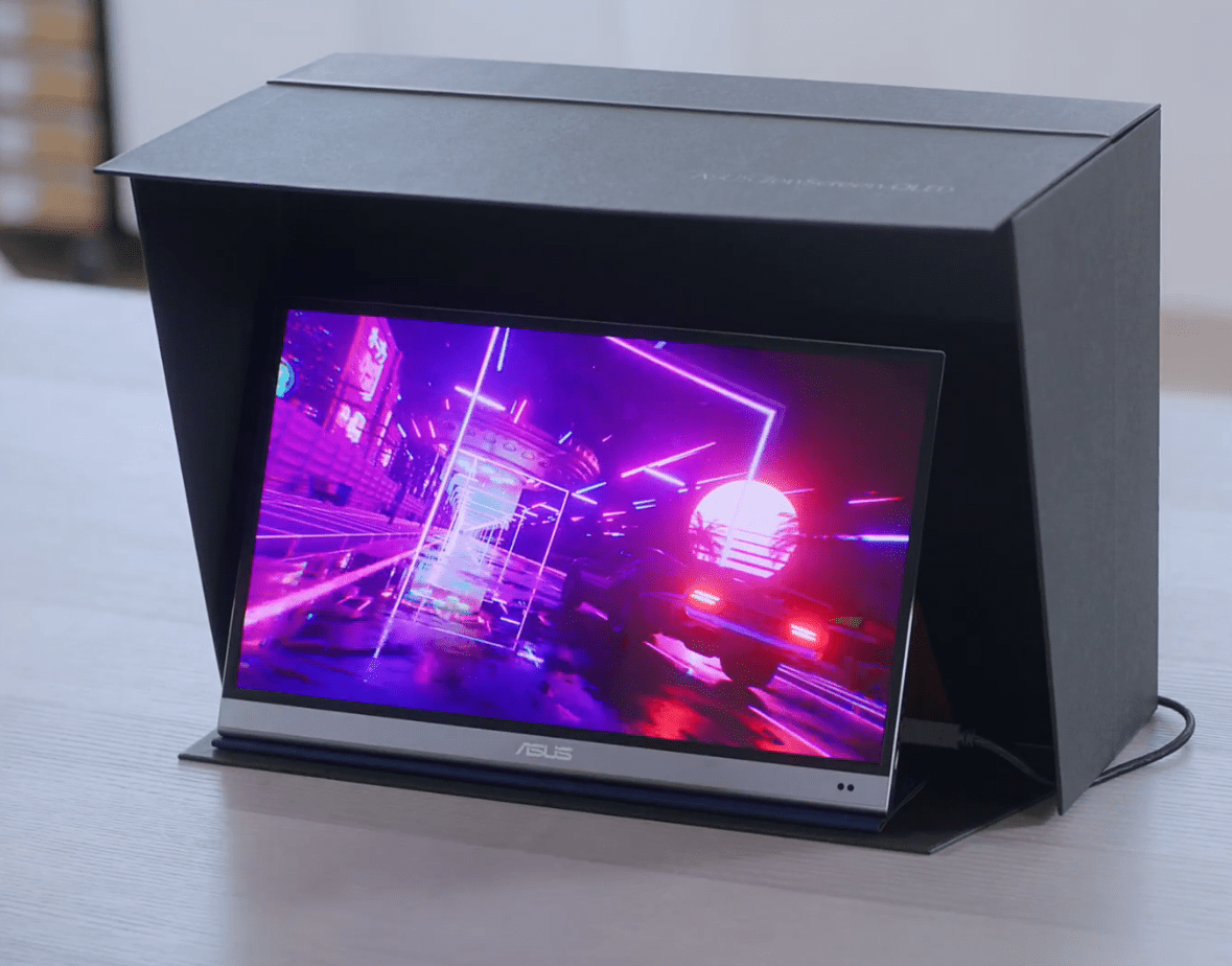 色域高更轻薄 华硕ZenScreen OLED MQ16AH便携显示器测评