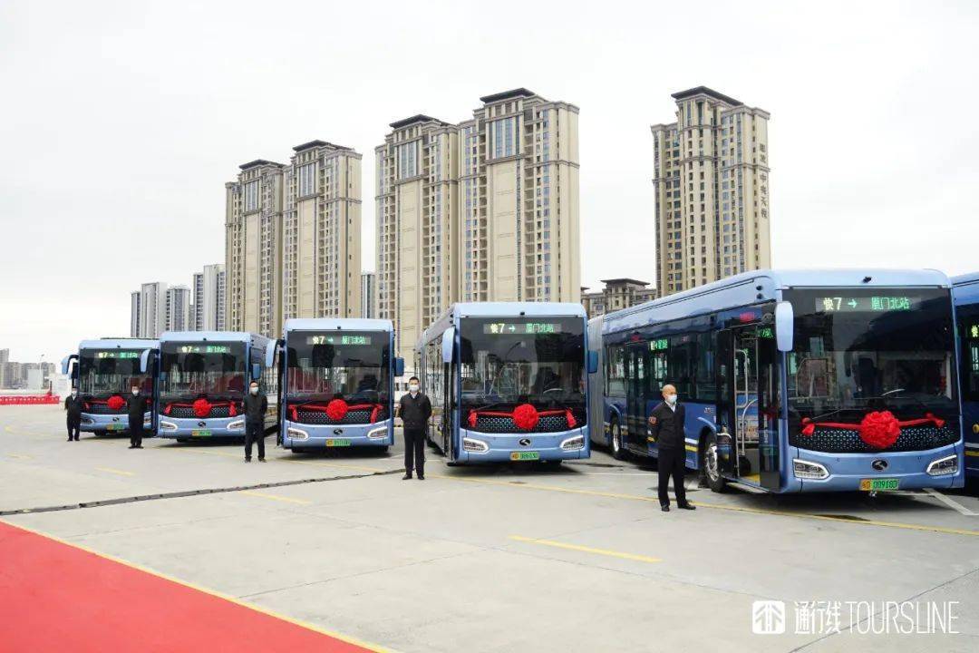 厦门brt新线路快7路!同安至厦门北站快速直达!