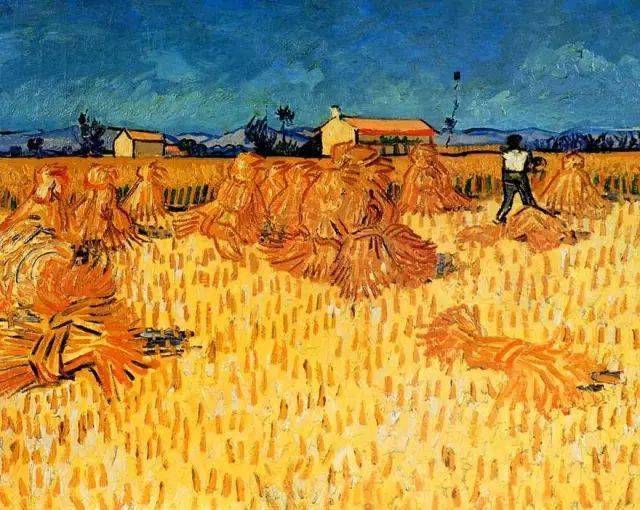 凡高的麦田_麦田_梵高_凡高