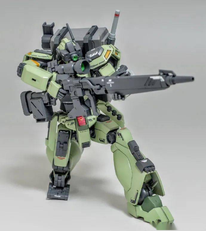 67[小t高达秀]hg改造:陆战重装型杰刚_来自_morish