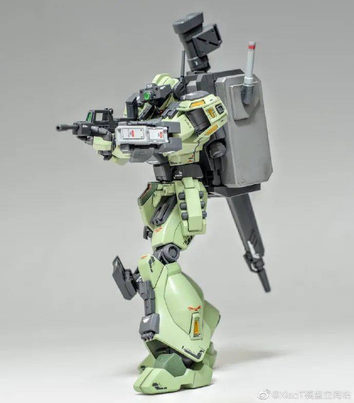 67[小t高达秀]hg改造:陆战重装型杰刚_来自_morish