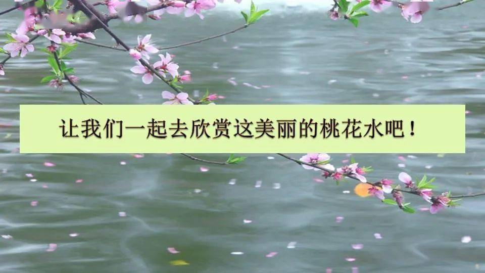 三月桃花水课文插图图片