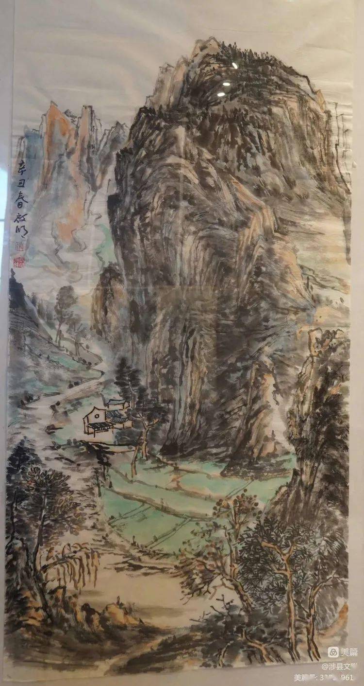 涉县举办癸卯新春书画作品展_李保红_李彩霞_申彩旺