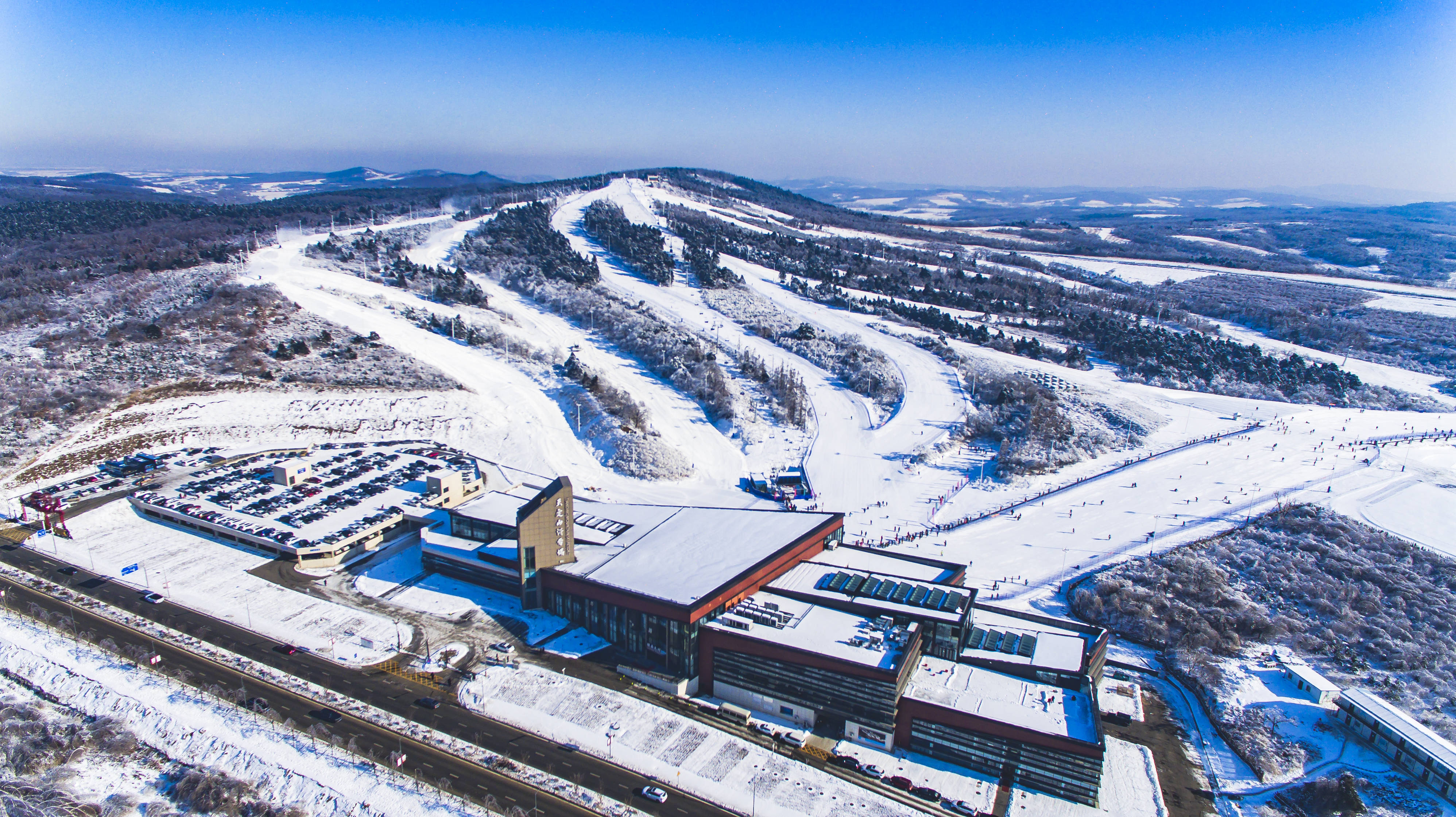 长春市天定山滑雪场