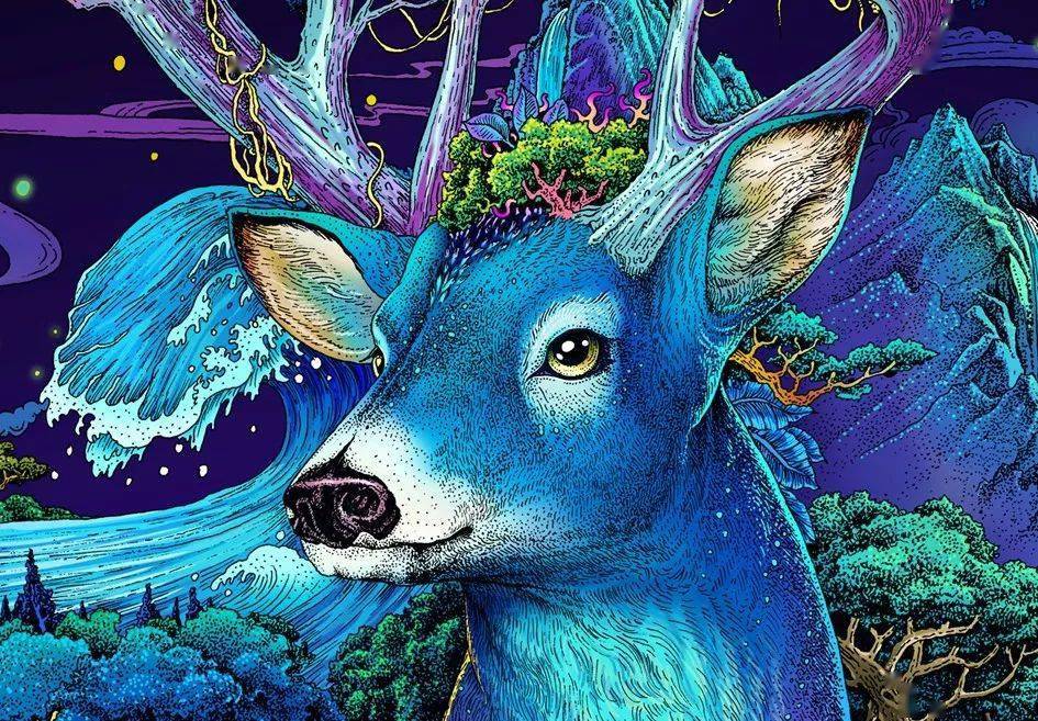 从大芬村画师逆袭成中国插画大师,这位85后西北汉子笔下的插画美爆了!