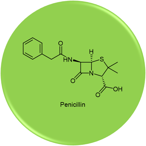 β-内酰胺类抗生素(青霉素类(图1),头孢菌素类,碳青霉烯类,单环内酰胺