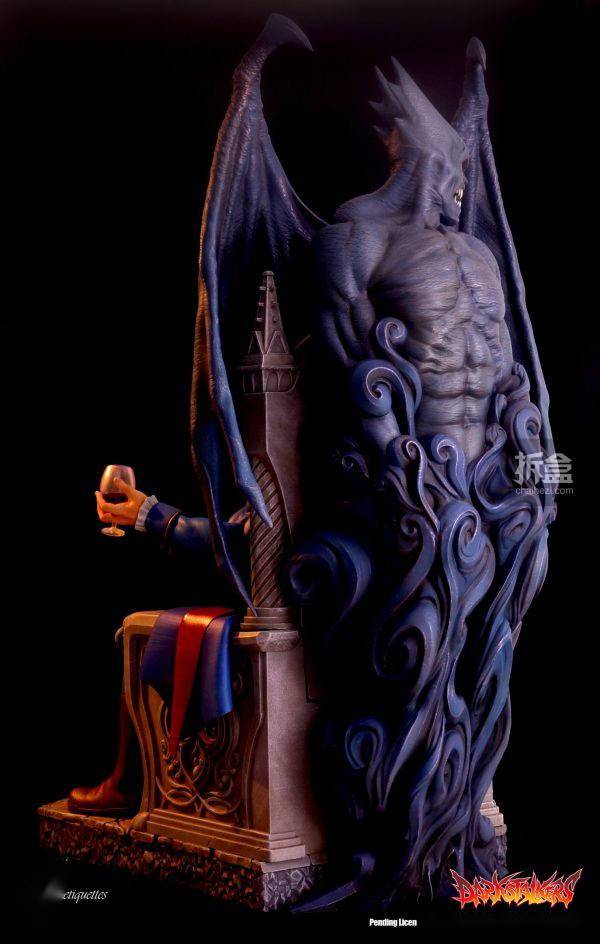 kinetiquettes 恶魔战士 迪米特利 1/4街机游戏艺术雕像_官方_比例