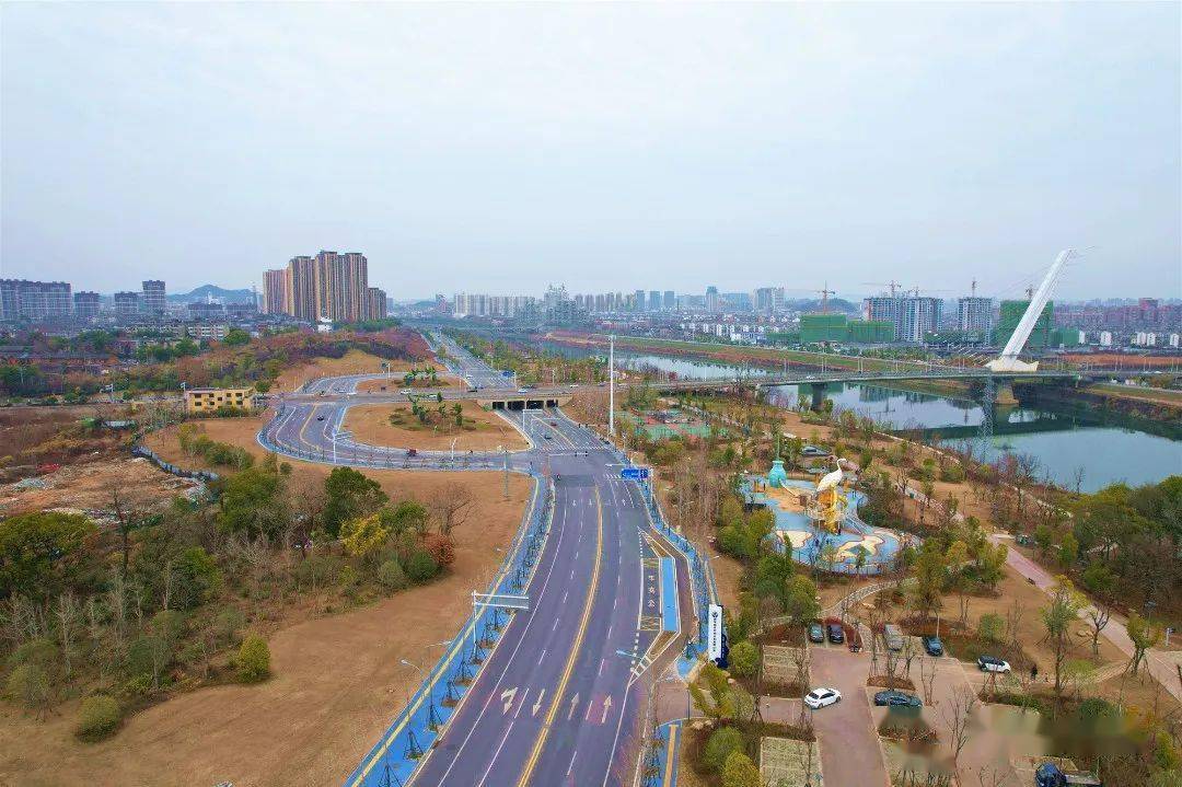 春暖花开赏昌江美景_大桥_景德镇_人民公园
