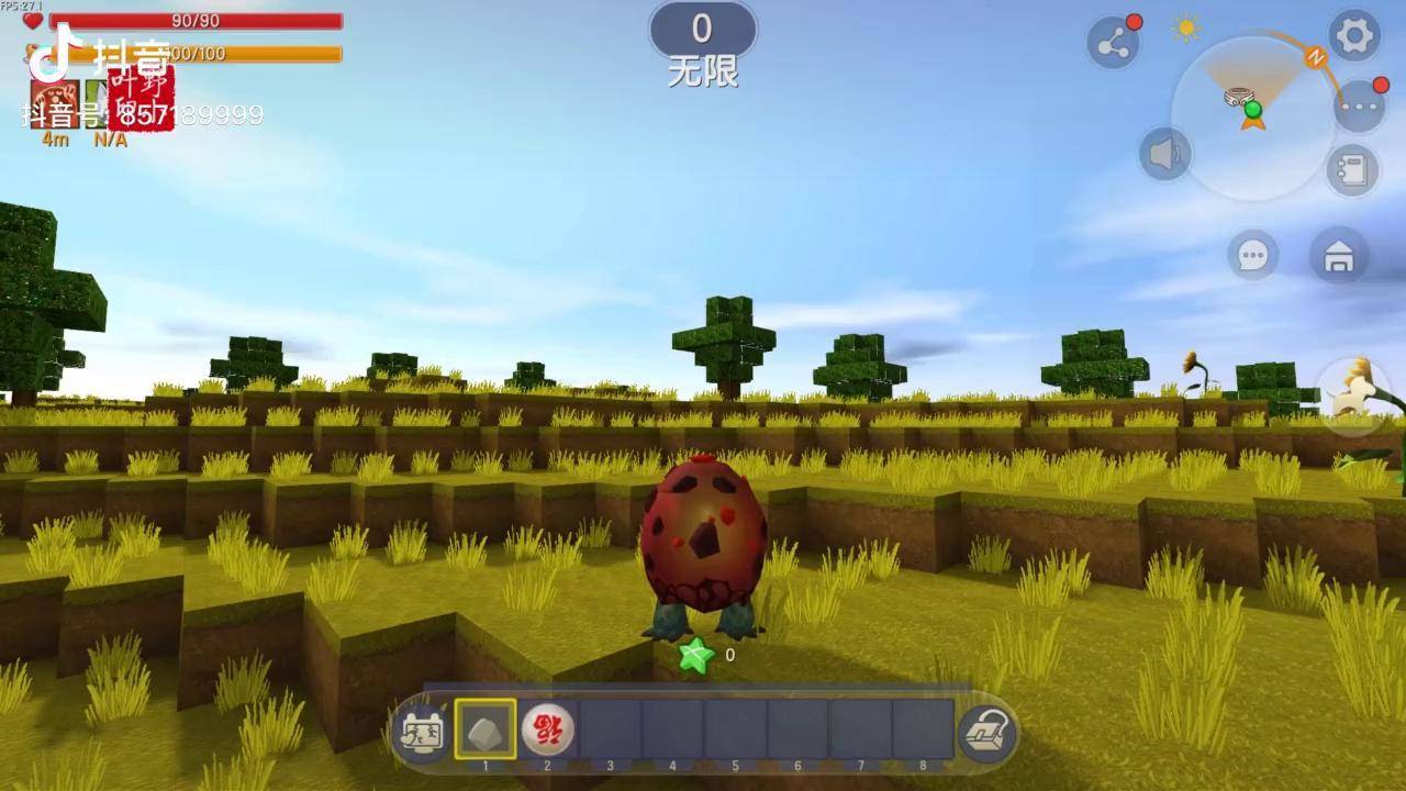 迷你世界:叶子化身野怪体验不一样的视角,不一样的生活