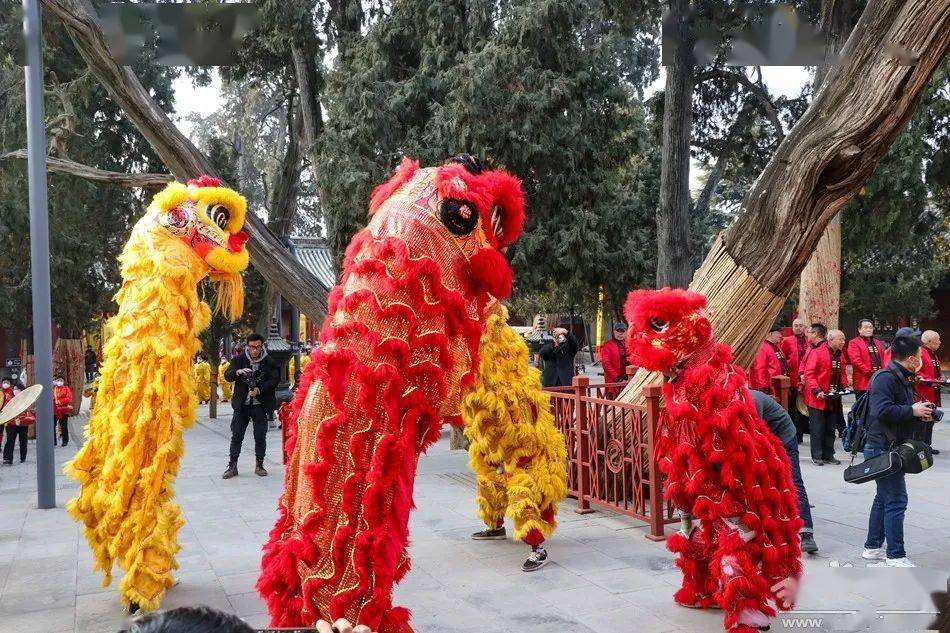 天水伏羲庙春节庙会图片