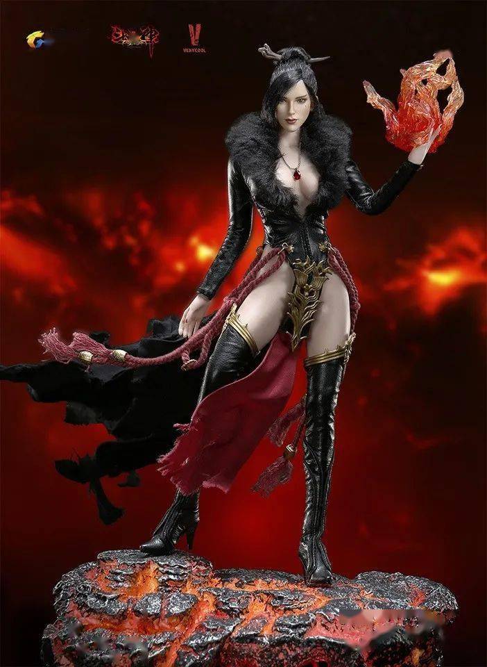 67新品预定~ verycool 1/6 经典再版 斗战神第三弹 罗刹驭火dzs-003