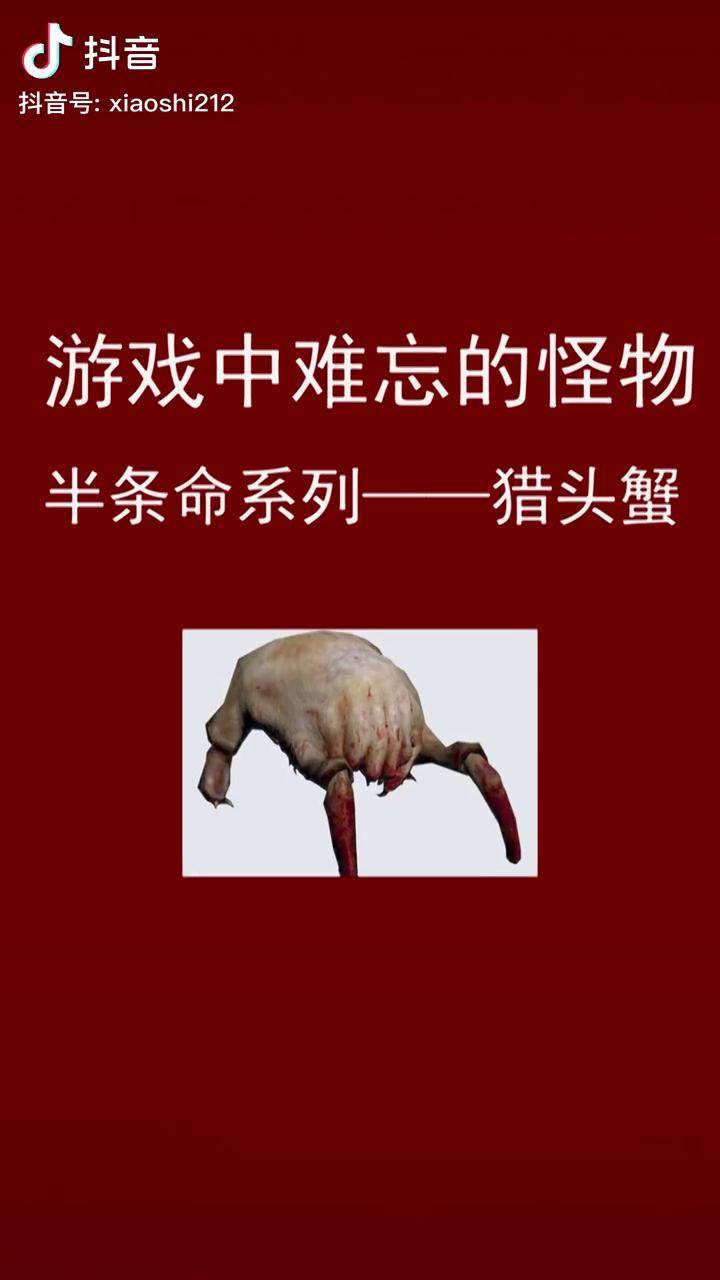 半条命 半衰期艾利克斯 猎头蟹 半条命2 半条命是我小时候玩过的第