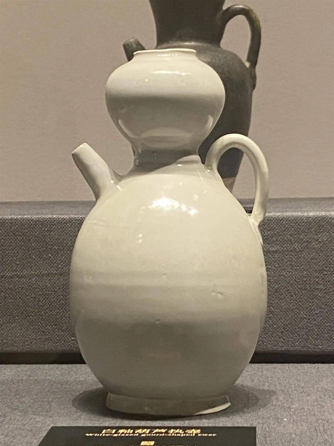 中国 唐物 宋代白瓷水注 瓜稜八角壺 執壺 定窑/