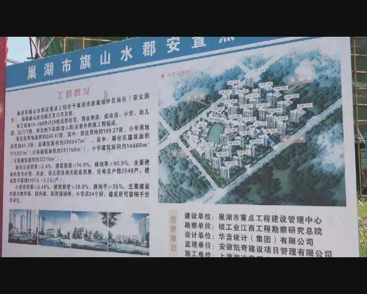 今年巢湖计划竣工交付20个安置小区!14105套!_项目_平安工程_建设