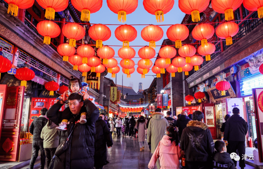 元宵节街景图片