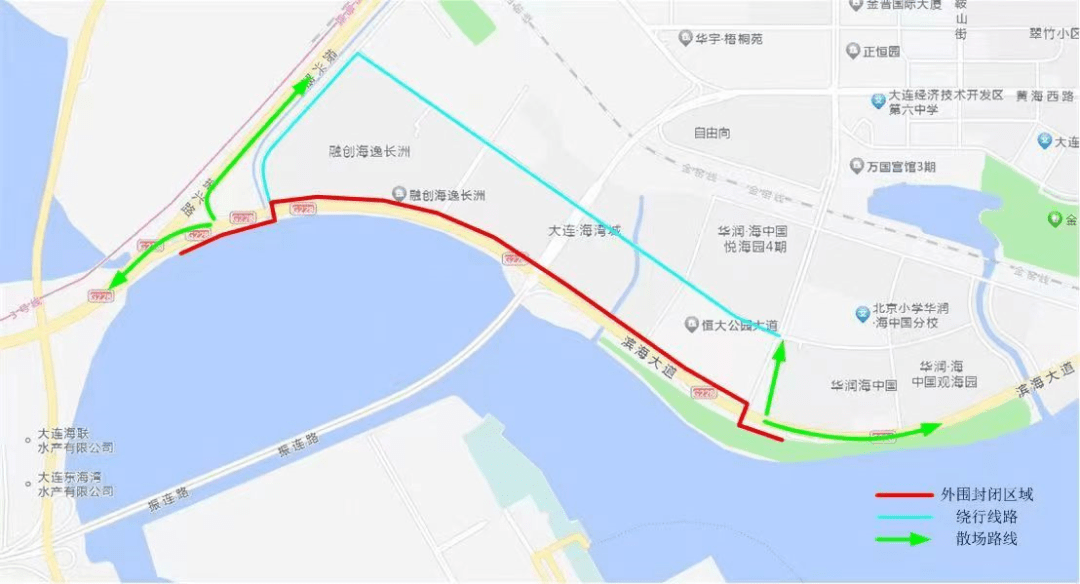 大连开发区地图金马路图片