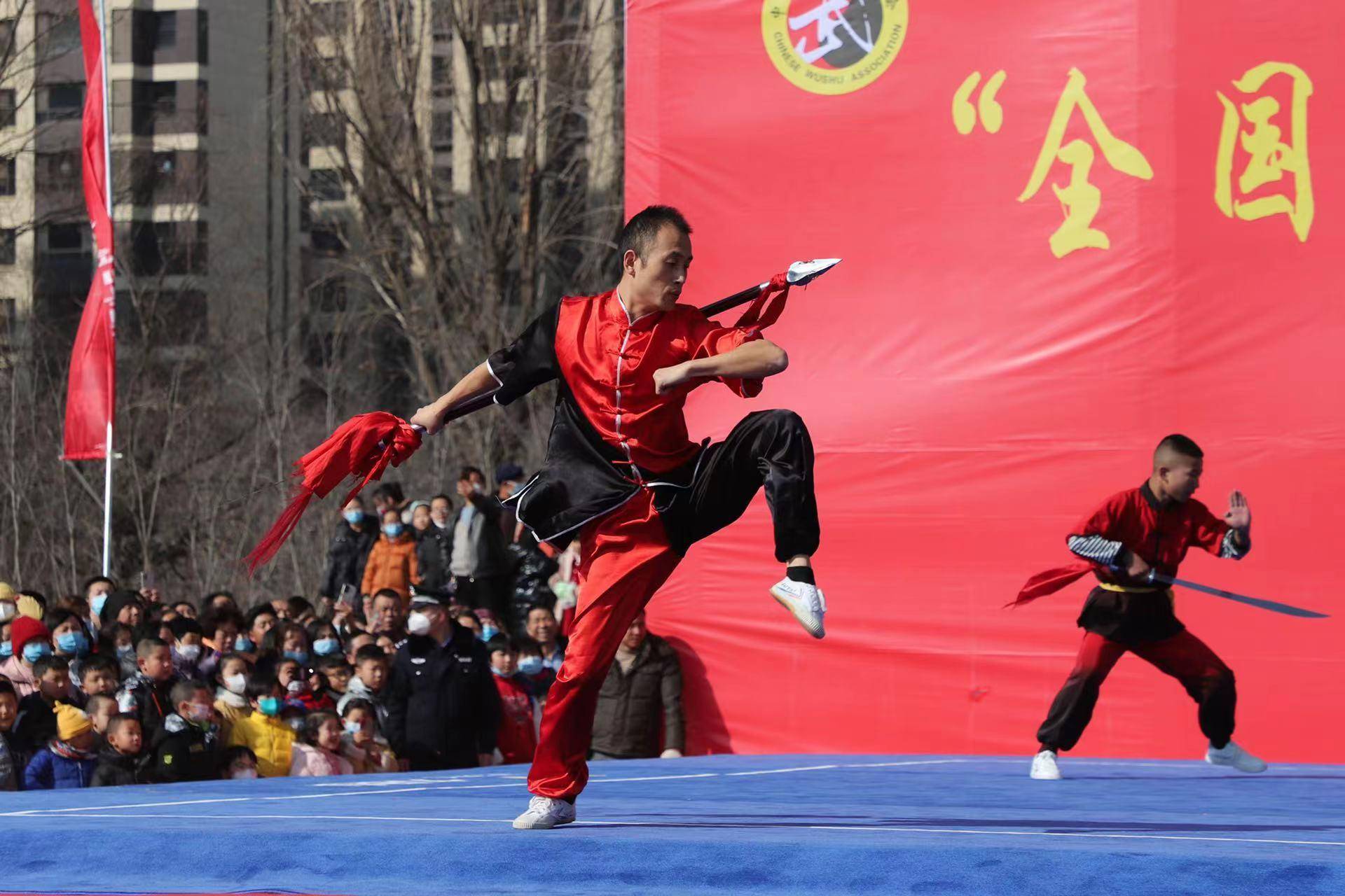 武山:武术展演闹新春 全民健身过新年_发展_表演_全县