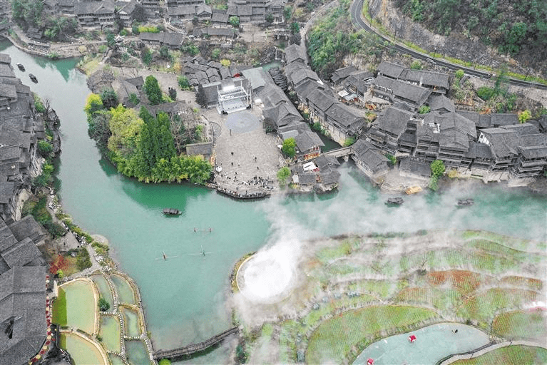 青山绿水 乌江寨_旅游_播州_修缮