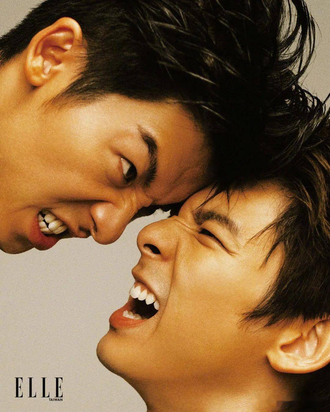 男星许光汉林柏宏亮相《elle》封面合体演绎亲爱的对象
