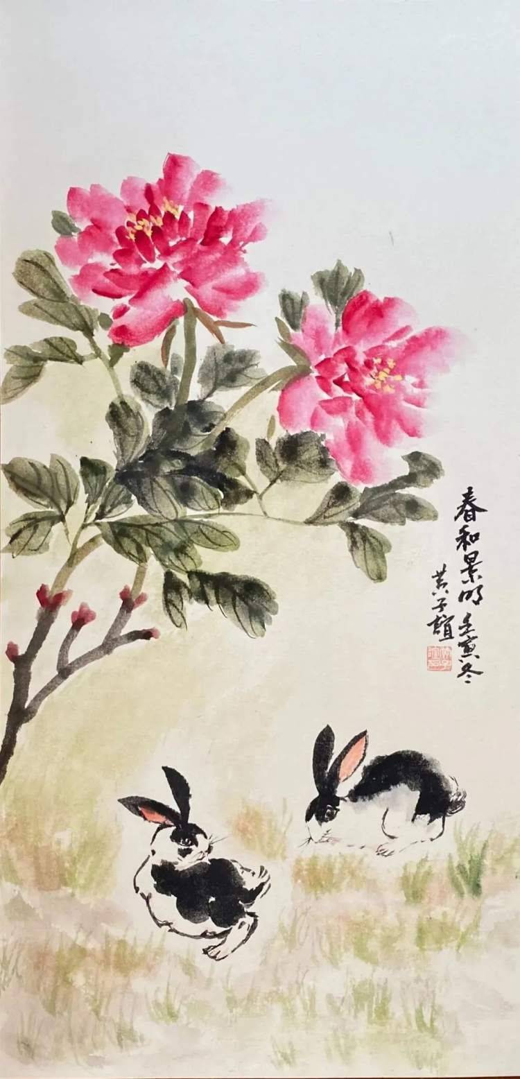 快来看看这些兔年佳作!_玉兔_吉祥_杨浦区