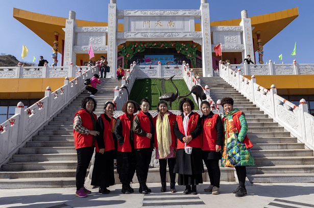 王母山庙会图片