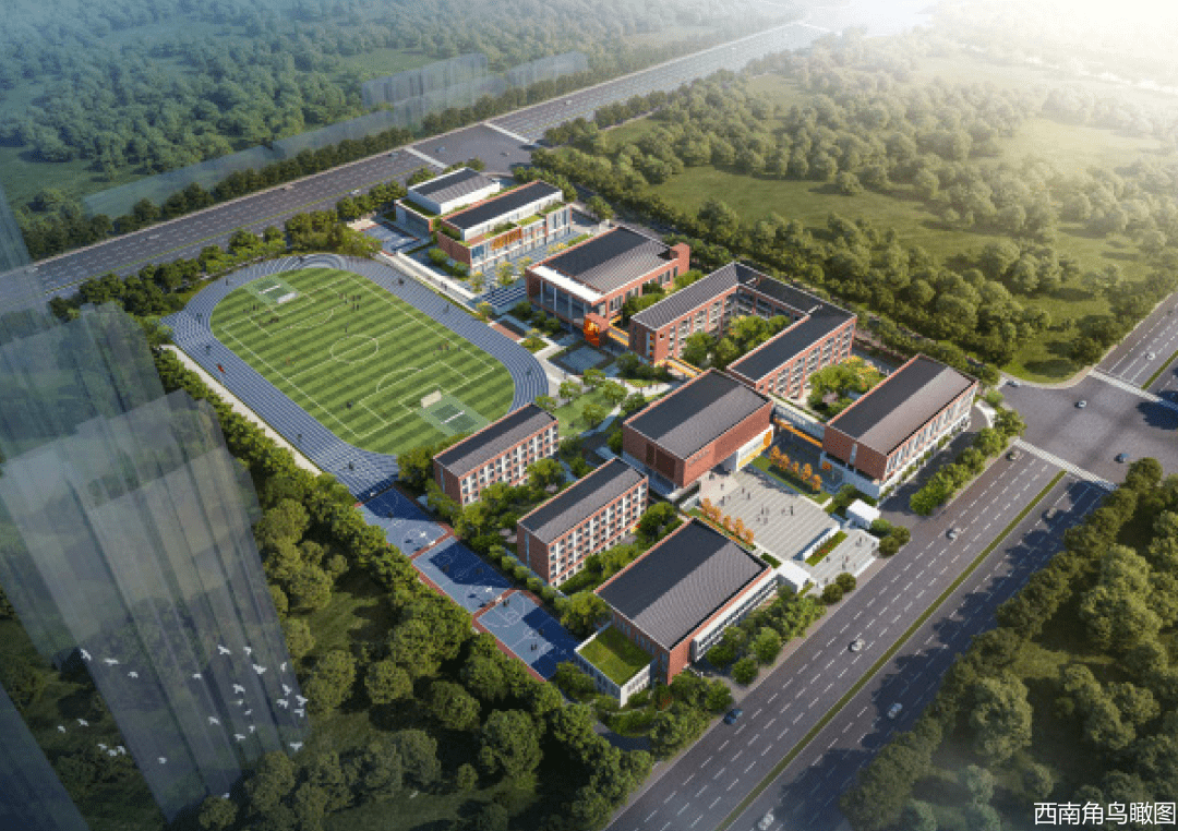 建成后,马相伯中学12轨36班可容纳学生1800人,幼儿园4轨12班可容纳