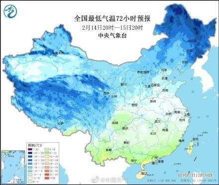 留意添衣！明起南方迎降温主力时段 江南多地气温倒降