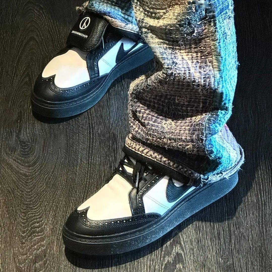 最新权志龙联名鞋上脚图