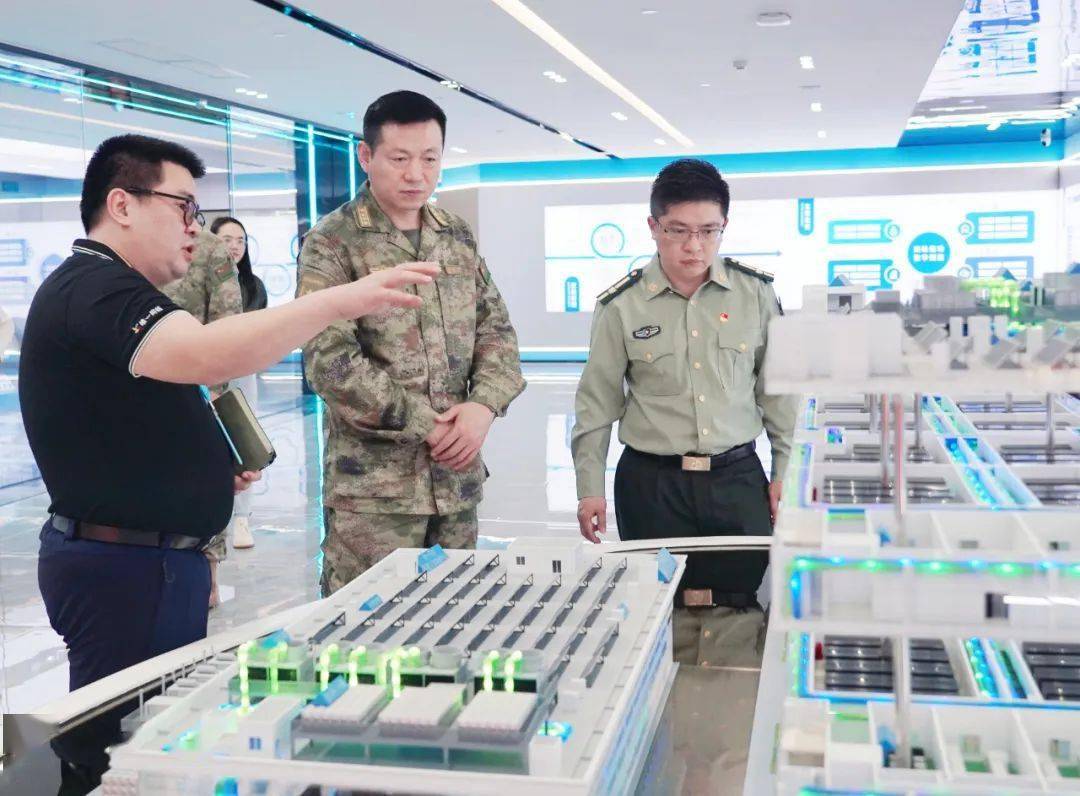 东莞军分区副司令员冯振鹏到南城调研