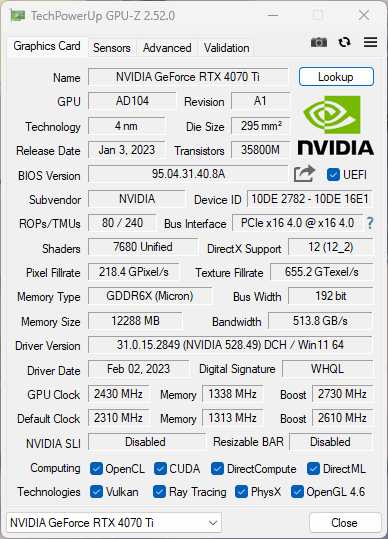 RTX 4070 Ti⣺5899Ԫֵܷã